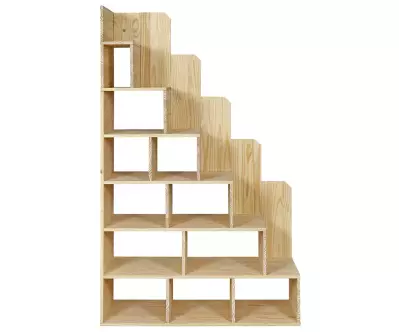 Niches de rangement de l'escalier pour lit mezzanine Palomar