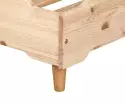 Lot de 4 pieds pour lit Vaka