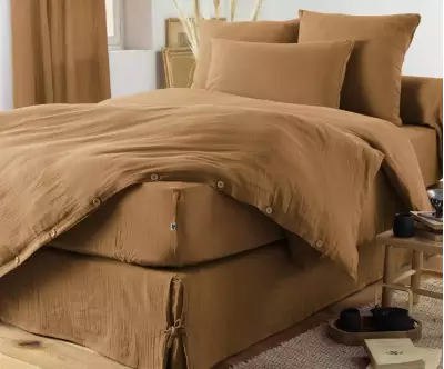 Parure de lit Ganymède Camel