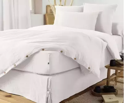 Parure de lit Ganymède Blanc