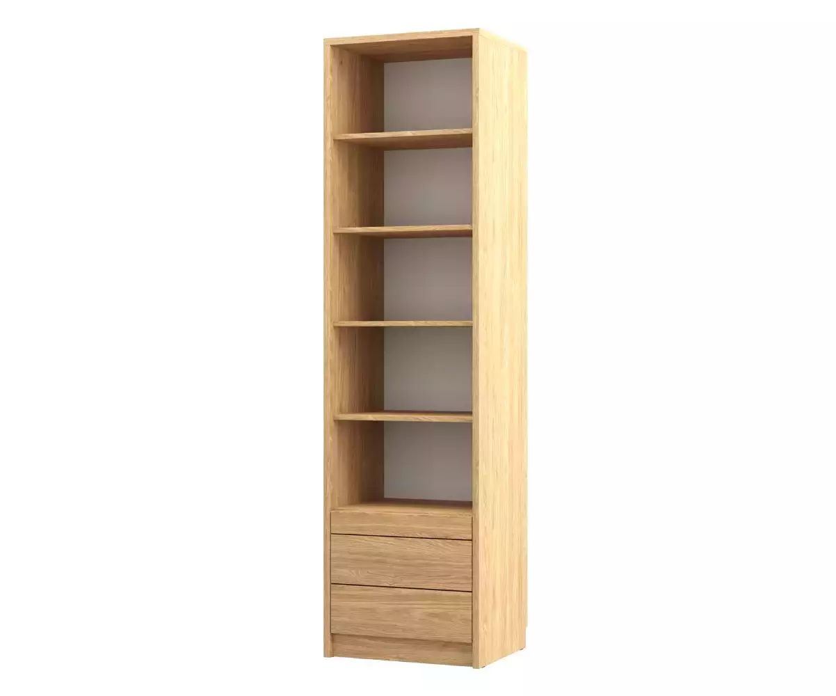 Colonne pour lit escamotable Selene chene clair Colonne pour lit escamotable Selene chene clair