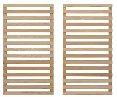 Tête de lit haute pour lit double