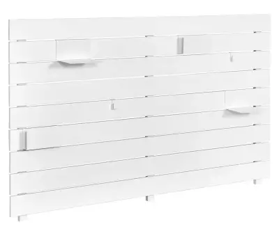 Tête de lit Ipar blanche