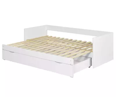 Lit gigogne Waris avec sommier peigne et tiroir