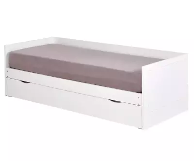 Lit gigogne Waris avec sommier gigogne et matelas en option