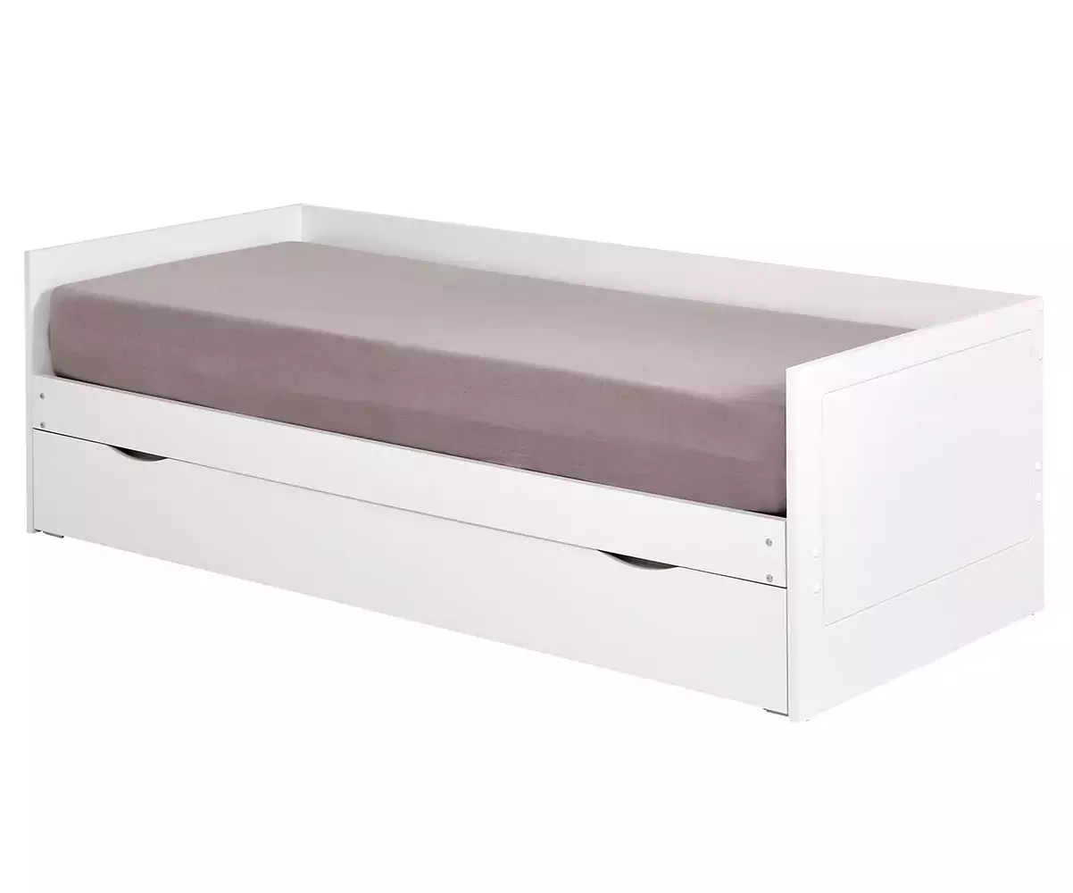 Lit gigogne Waris avec sommier gigogne et matelas en option