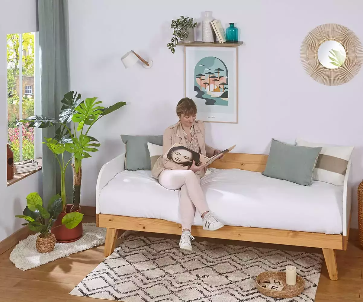 Lit gigogne Sloop avec matelas Lit gigogne Sloop avec matelas