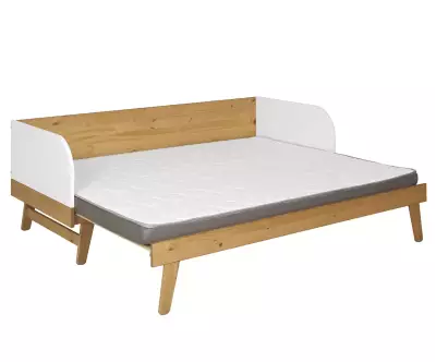 Lit gigogne Sloop ouvert avec matelas