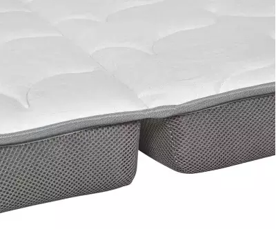 Détail mousse du matelas pliable Volta