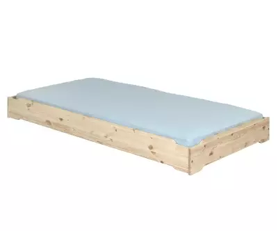 Lit empilable Vaka bois naturel en bois