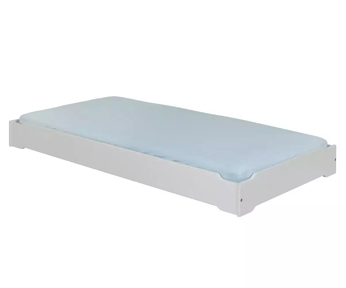 Lit empilable Vaka gris en bois Lit empilable Vaka gris en bois