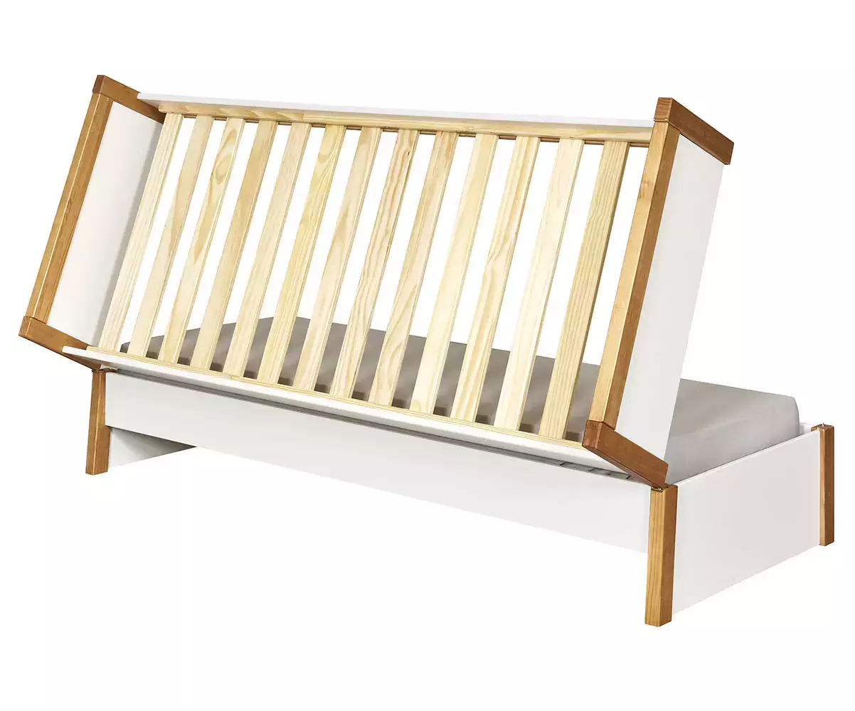 Lit Hypnos Ouverture 50% en Bois Massif Lit Hypnos Ouverture 50% en Bois Massif