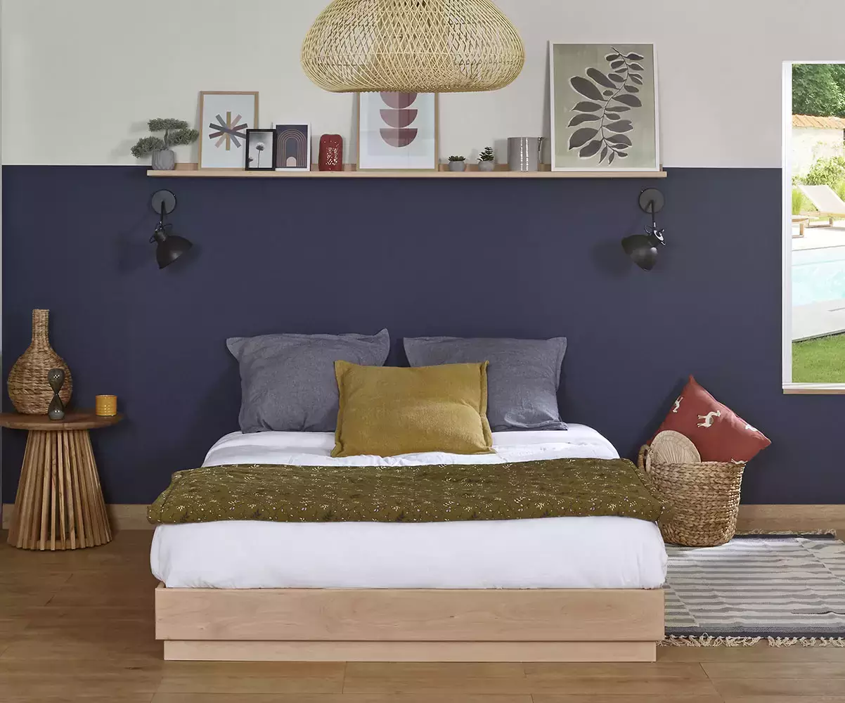 Lit en hêtre massif avec matelas Lit en hêtre massif avec matelas