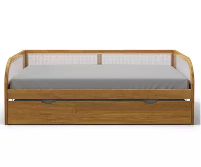 Lit gigogne Makau pour adulte avec matelas en option