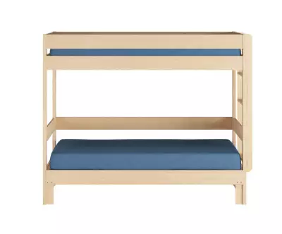 Lit superposé gigogne bois Lakota 80x200 sans tiroir