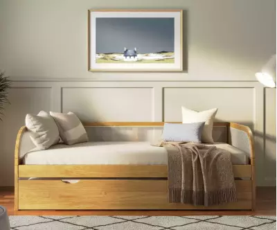 Lit Makau avec sommier gigogne avec matelas