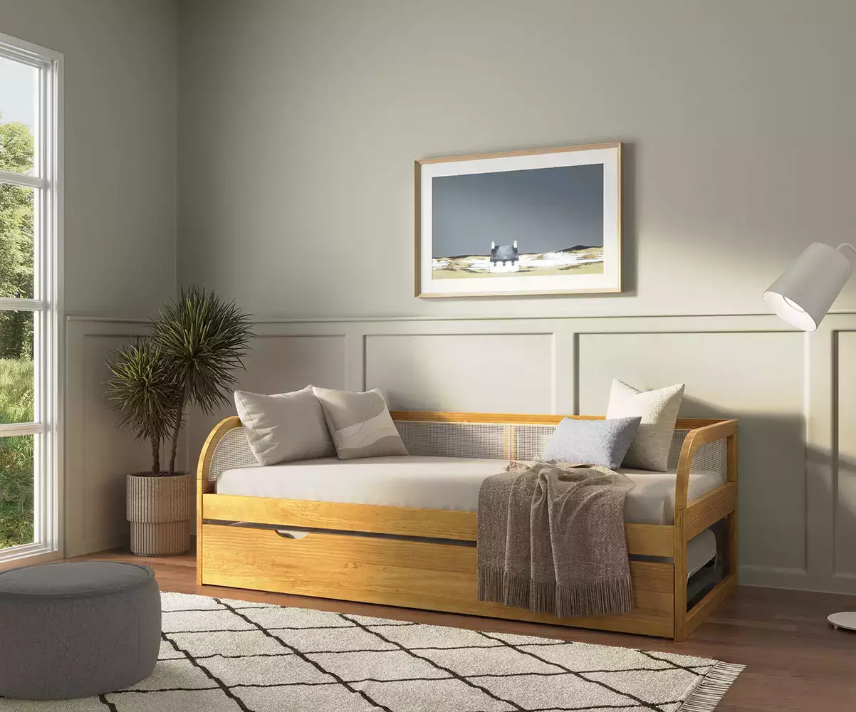 Lit gigogne Makau avec matelas Lit gigogne Makau avec matelas