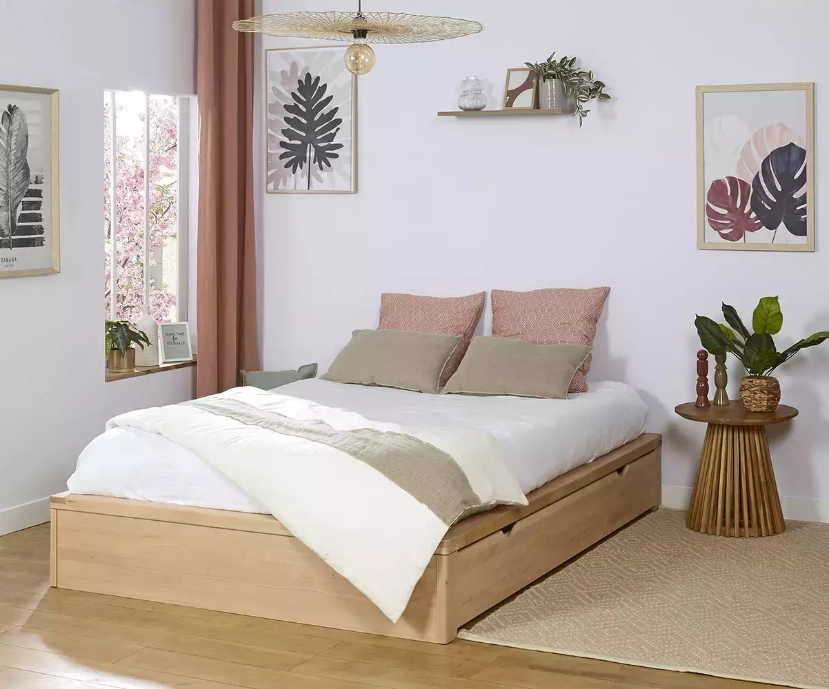 Lit Akara avec matelas est élégant Lit Akara avec matelas est élégant