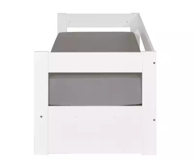 Lit gigogne Lakota blanc 80x200 de côté