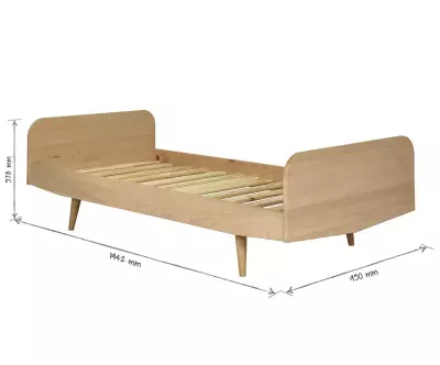 Dimension Lit adulte Kaitos avec matelas
