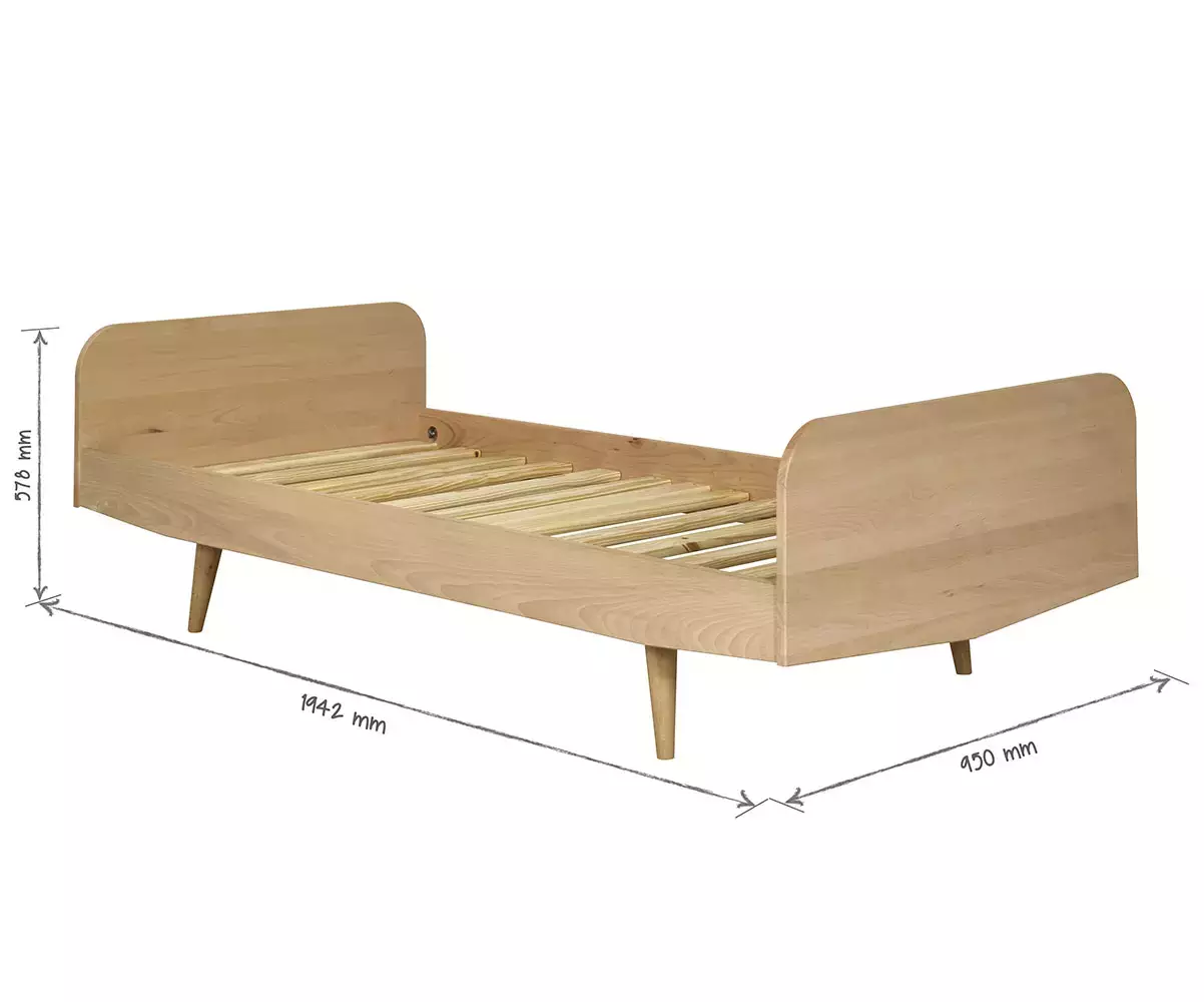 Dimension Lit adulte Kaitos avec matelas Dimension Lit adulte Kaitos avec matelas