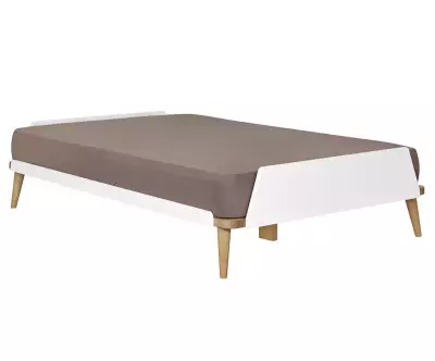 Lit Algol blanc adulte fabrication française