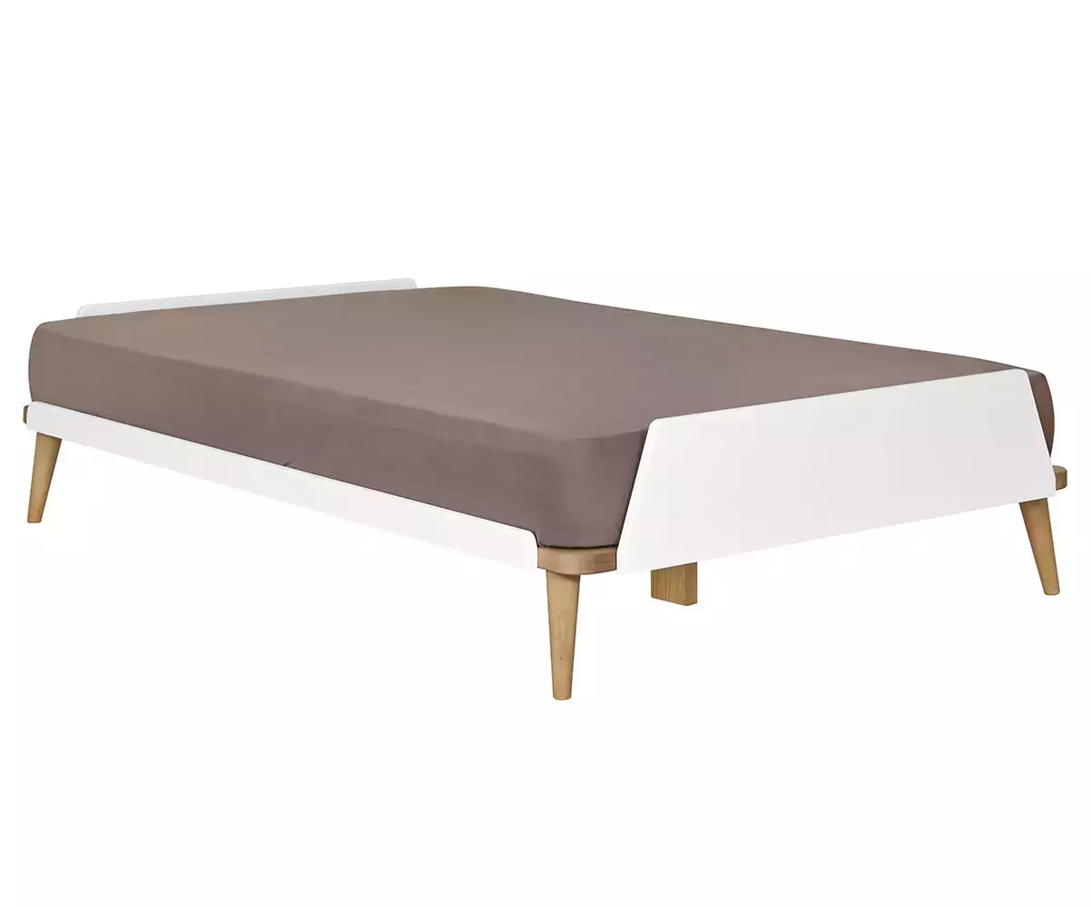 Lit Algol blanc adulte fabrication française Lit Algol blanc adulte fabrication française