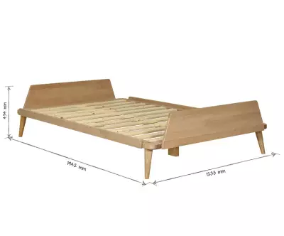 Dimension lit Algol adulte 120x190