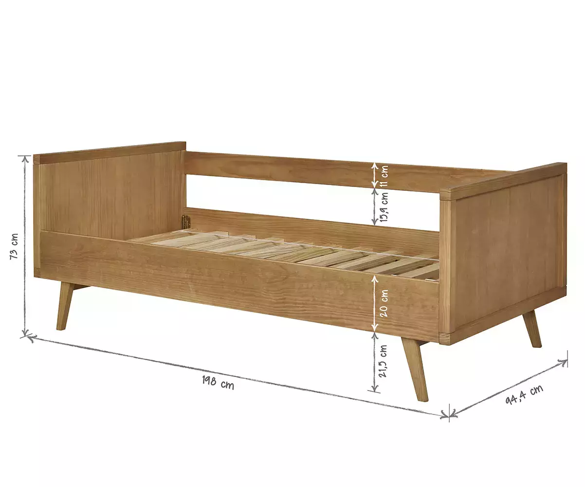 Dimension lit adulte banquette Calycé Dimension lit adulte banquette Calycé