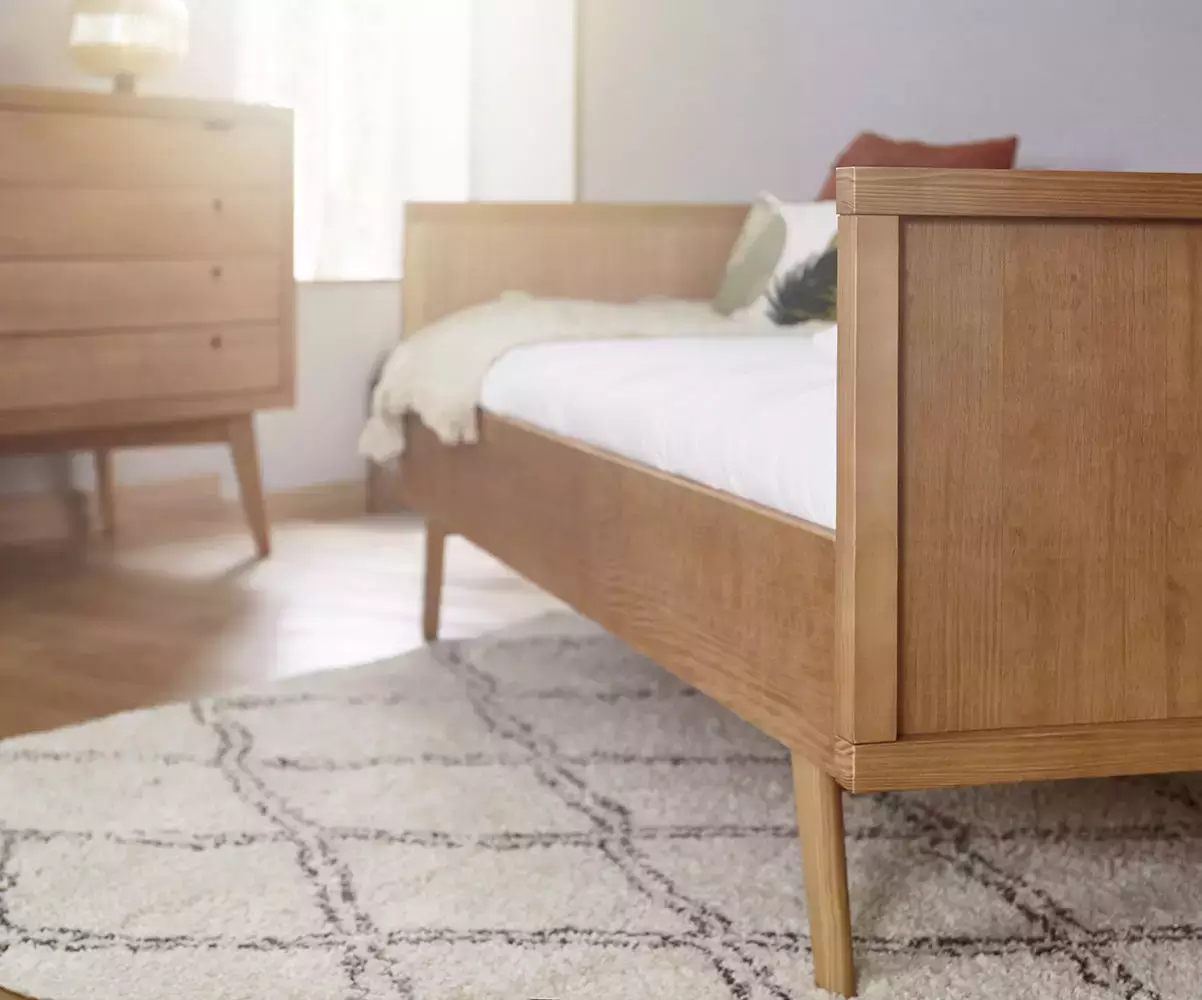 Zoom Lit banquette Calycé adulte avec matelas Zoom Lit banquette Calycé adulte avec matelas