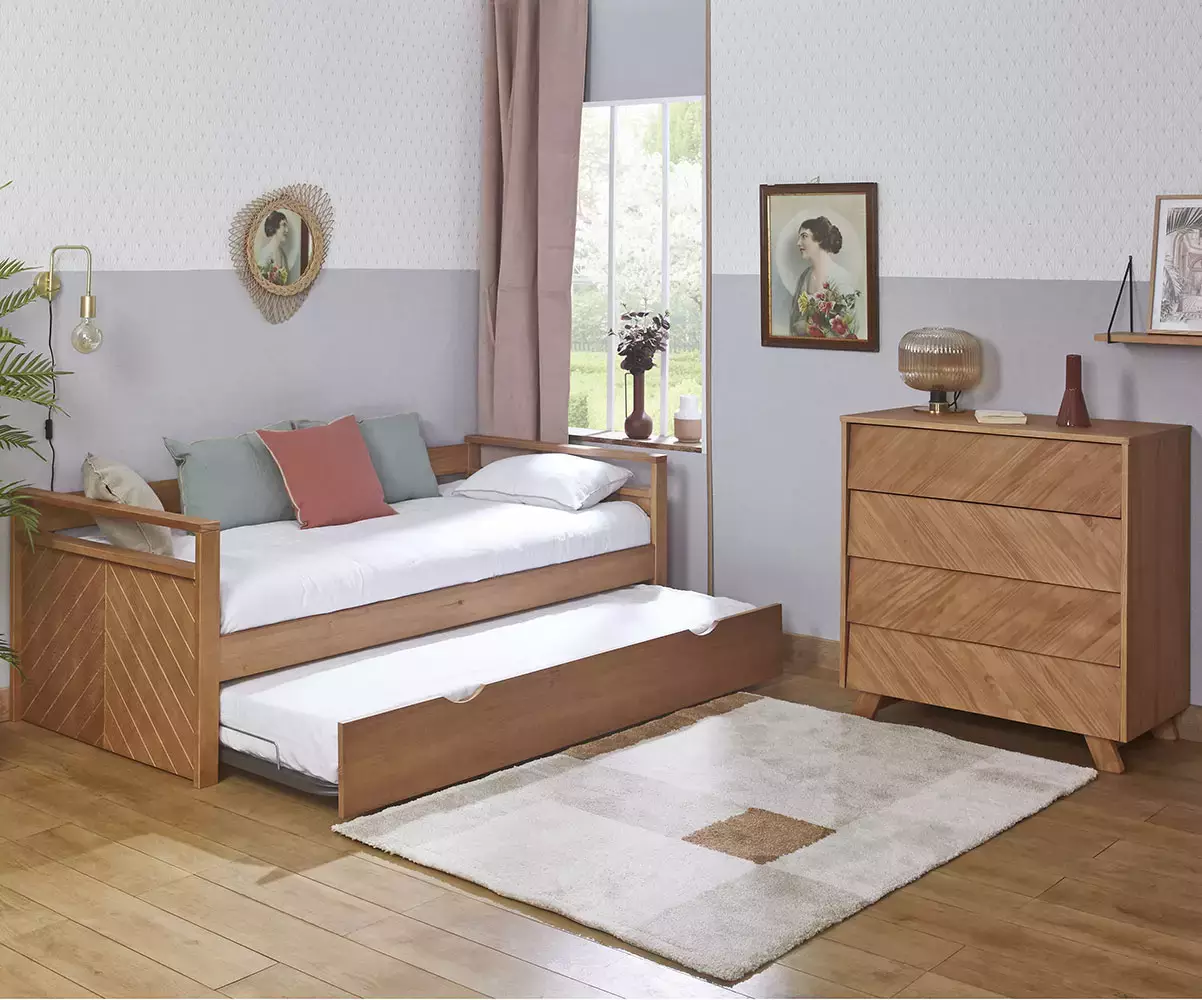 Lit banquette gigogne Ponant Lit banquette gigogne Ponant