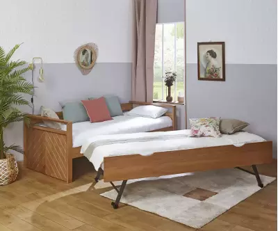 Lit banquette Ponant avec sommier gigogne séparable