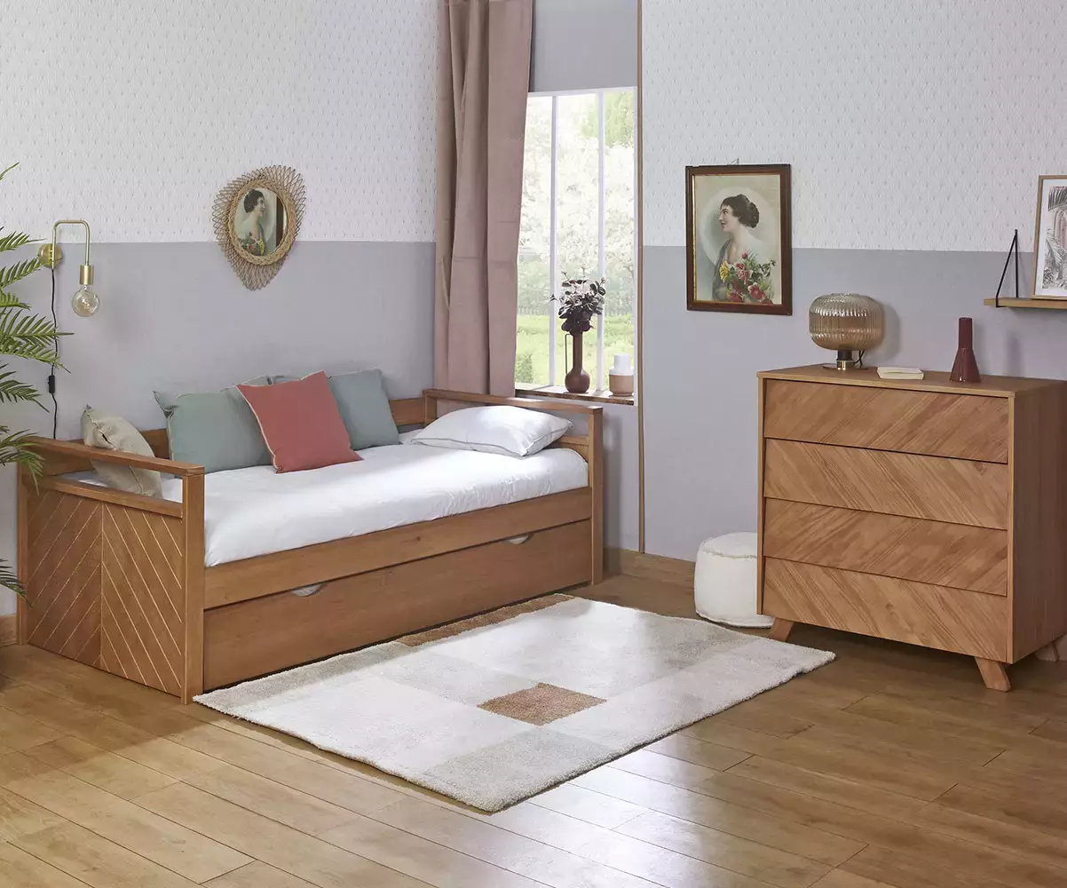 Banquette gigogne ponant style moderne Banquette gigogne ponant style moderne