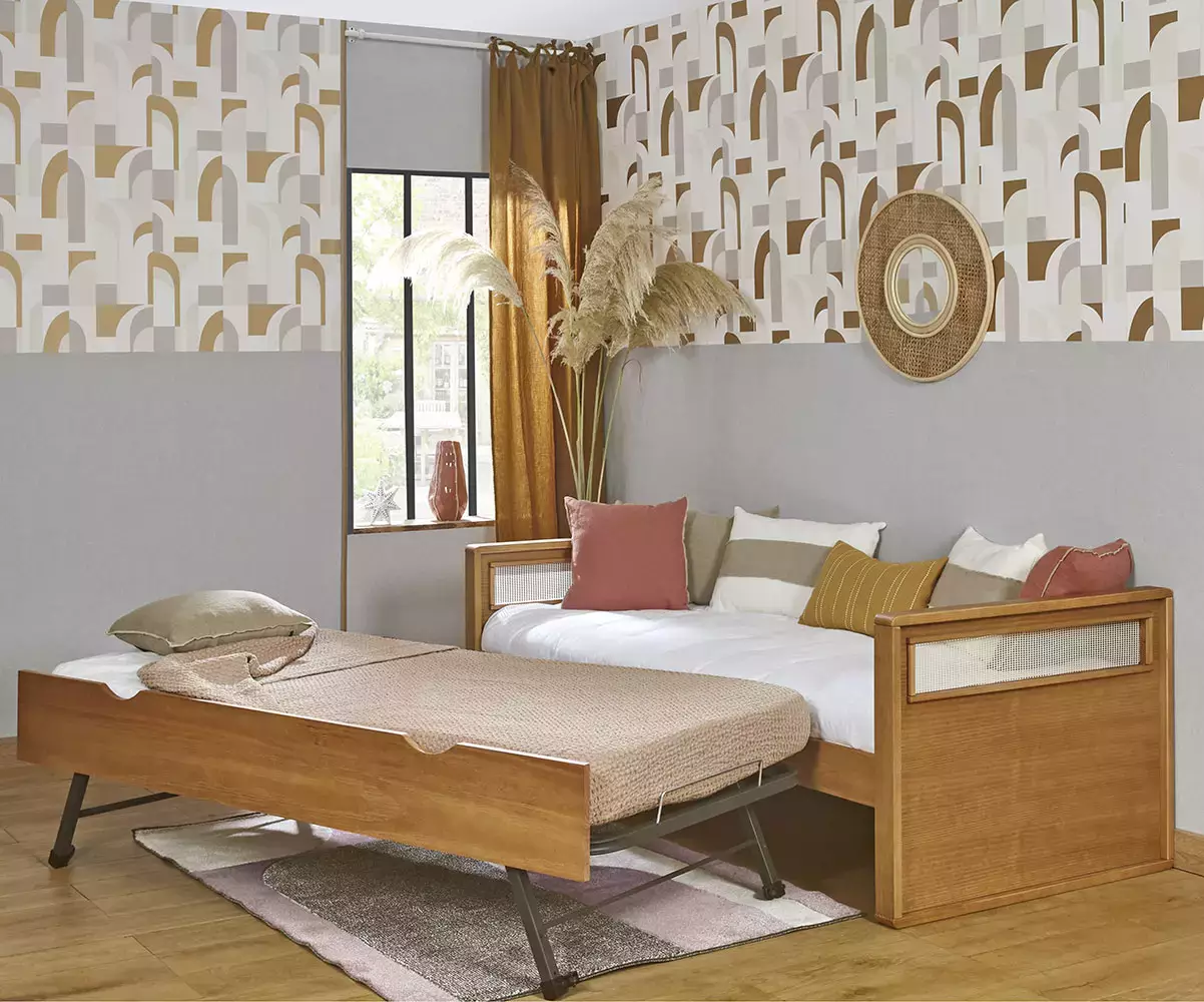 Lit gigogne adulte Levant bois massif Lit gigogne adulte Levant bois massif