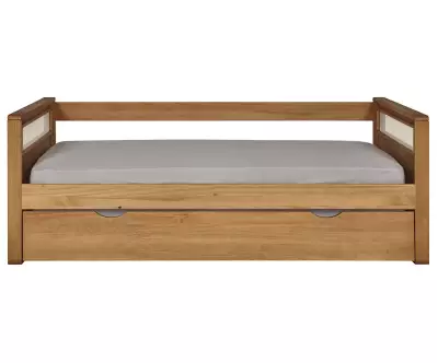 Lit banquette adulte Levant vue de face avec matelas