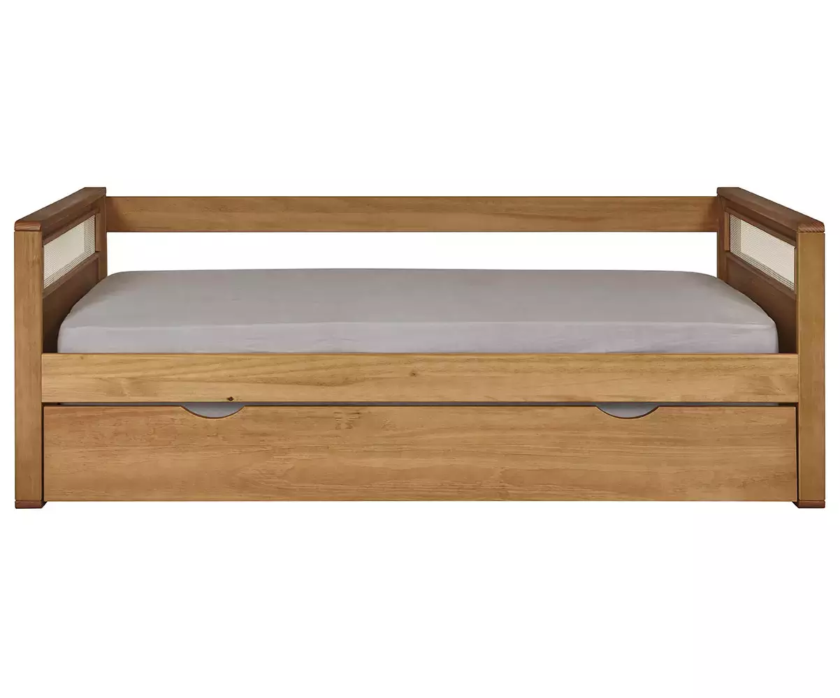 Lit banquette adulte Levant vue de face avec matelas Lit banquette adulte Levant vue de face avec matelas