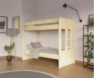 Lit superposé adulte Kupa bois 2 couchages