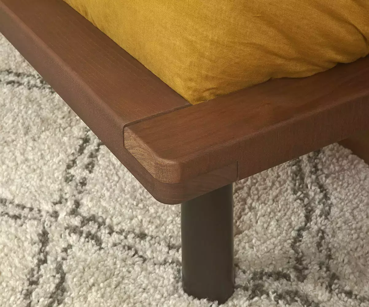 Lit Savo avec matelas livré avec 14 lattes en bois de pin massif Lit Savo avec matelas livré avec 14 lattes en bois de pin massif