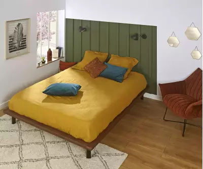 Lit Savo avec matelas est livré avec un cadre de lit pour 2 personnes