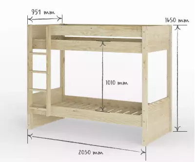 Dimension lit adulte 80x190