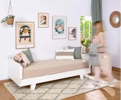 Lit gigogne adulte Karv avec matelas