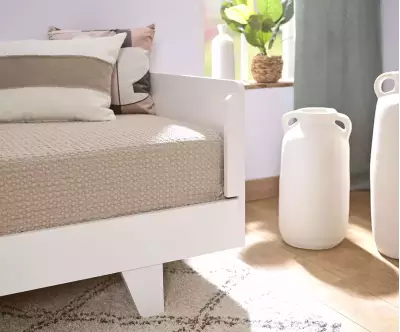 Zoom lit gigogne adulte Karv avec matelas