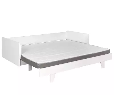 Lit gigogne adulte déplié Karv avec matelas