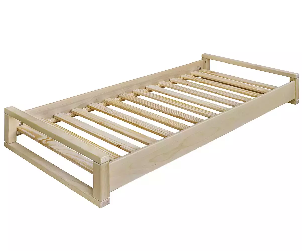 Lit empilable avec sommier intégré Lit empilable avec sommier intégré