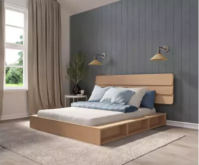 Lit Galion et tête de lit Frégate parfait pour meubler une chambre à coucher