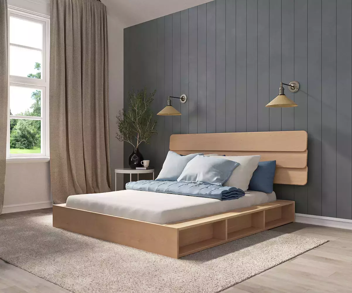 Lit Galion et tête de lit Frégate parfait pour meubler une chambre à coucher Lit Galion et tête de lit Frégate parfait pour meubler une chambre à coucher