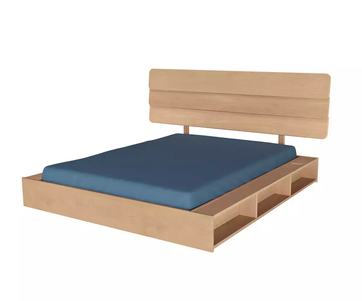 Lit Galion et tête de lit Frégate fonctionnel et confortable Lit Galion et tête de lit Frégate fonctionnel et confortable