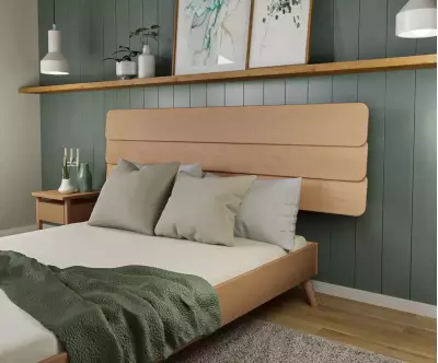 Lit Caravel avec tête de lit Frégate confortable et robuste