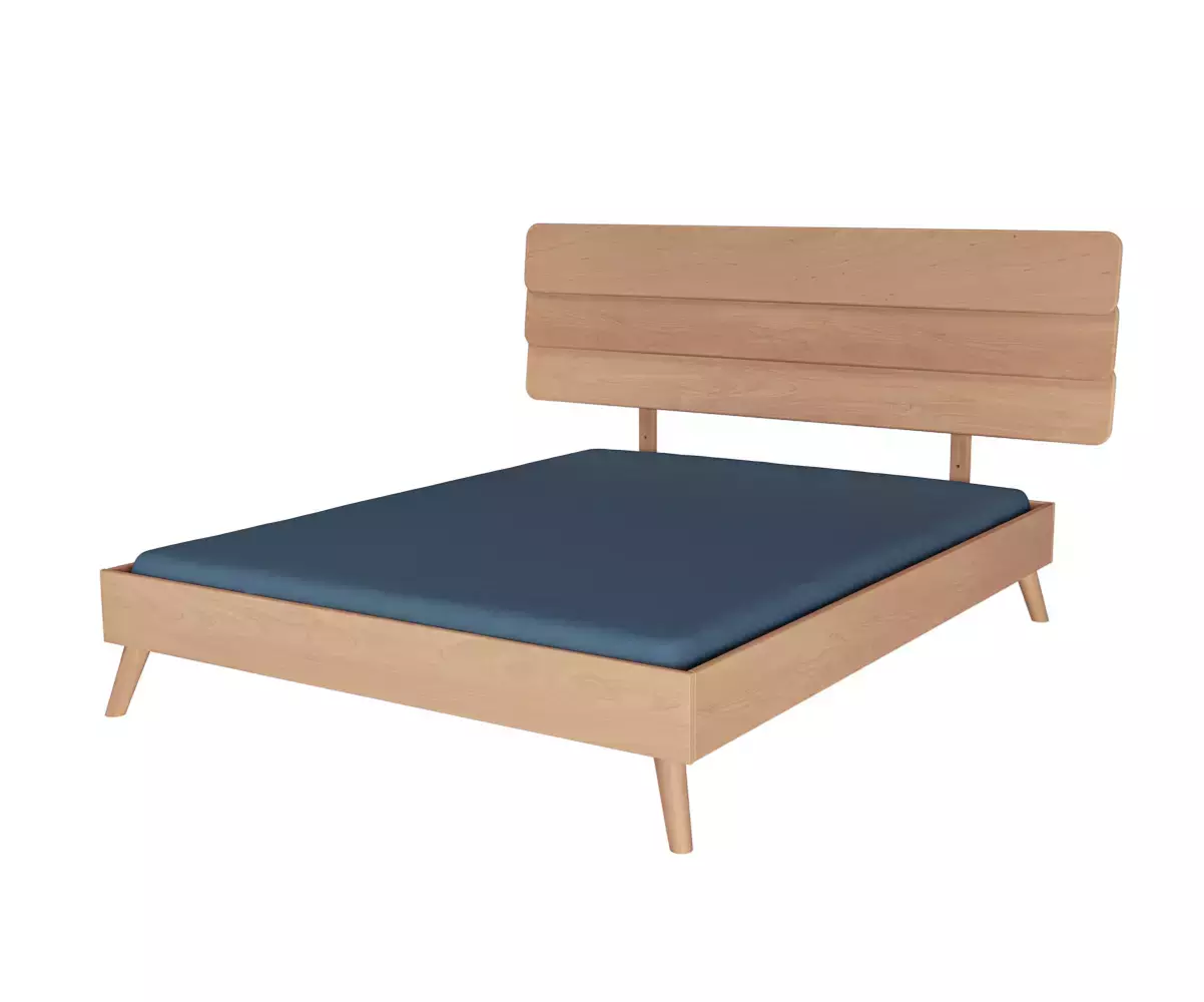 Lit Caravel avec tête de lit Frégate avec un couchage de haute qualité Lit Caravel avec tête de lit Frégate avec un couchage de haute qualité