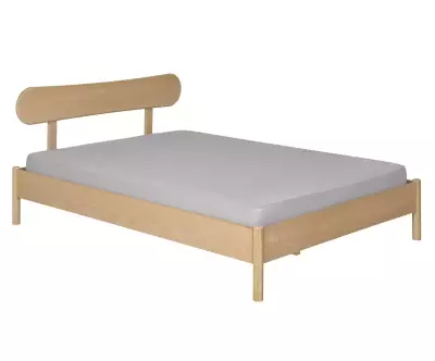 Lit Malau avec tete de lit Kauai compatible avec votre décoration intérieure